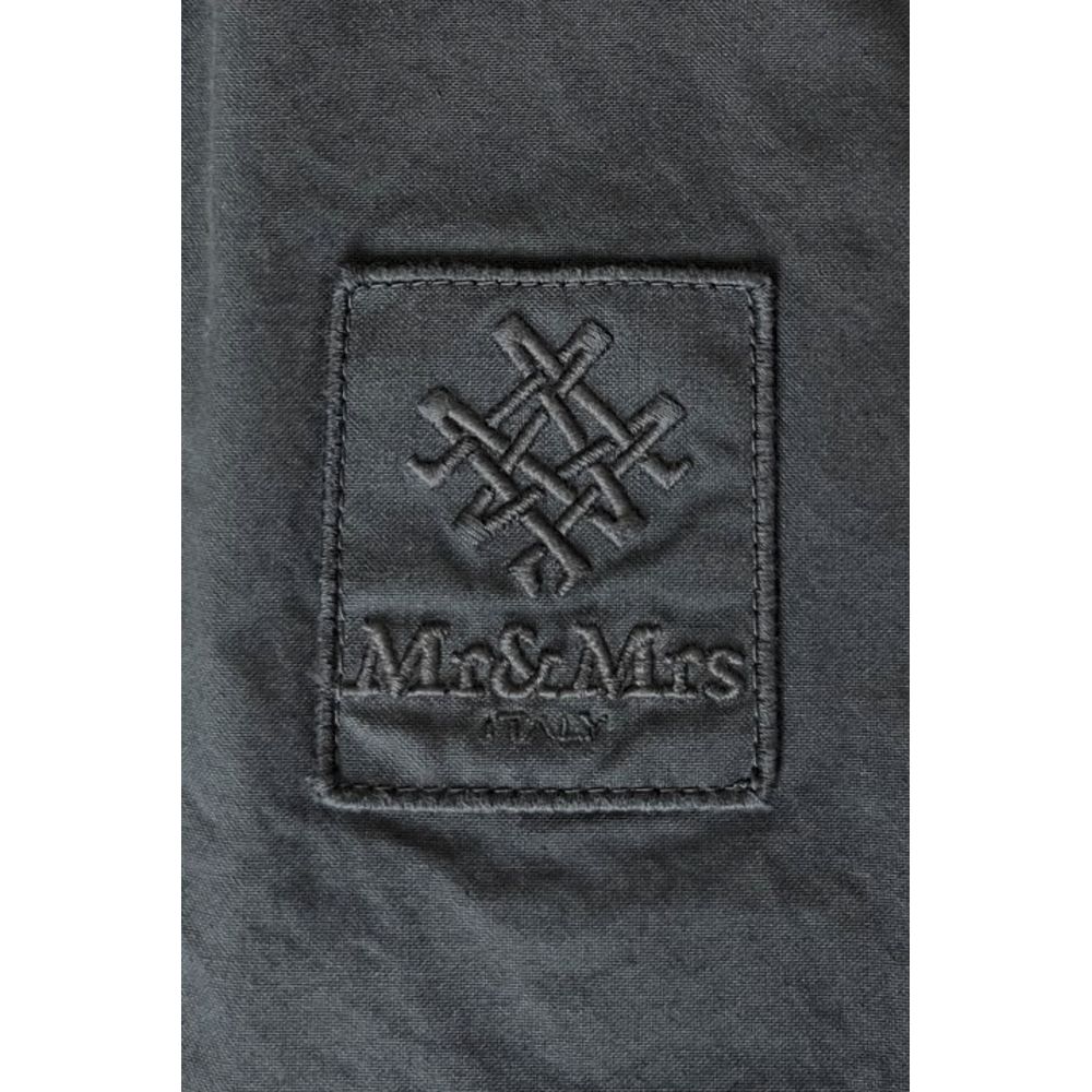 Mr&Mrs Italy Grey Cotton Women Skirt