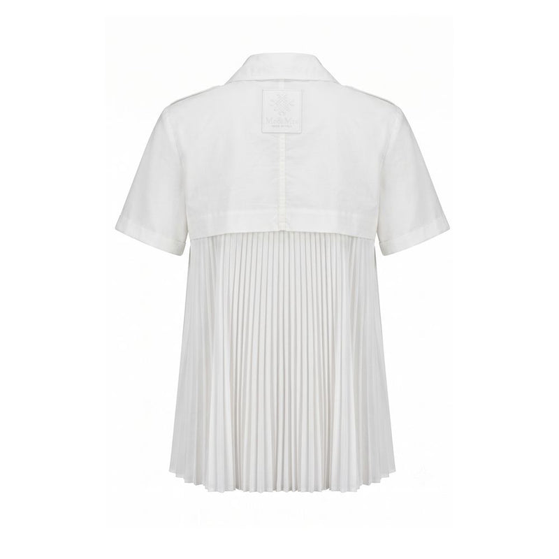 Mr&Mrs Italy White Cotton Women Shirt