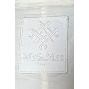 Mr&Mrs Italy White Cotton Women Shirt