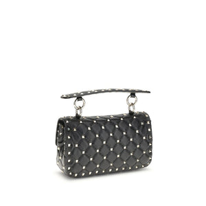 Valentino Garavani Black Lamb Ovis Aries Aries Handbag