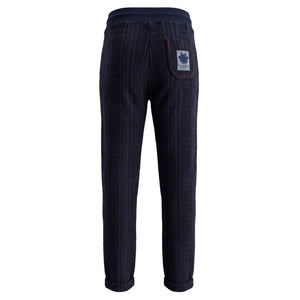 Mr&Mrs Italy Blue Knit Women Pants