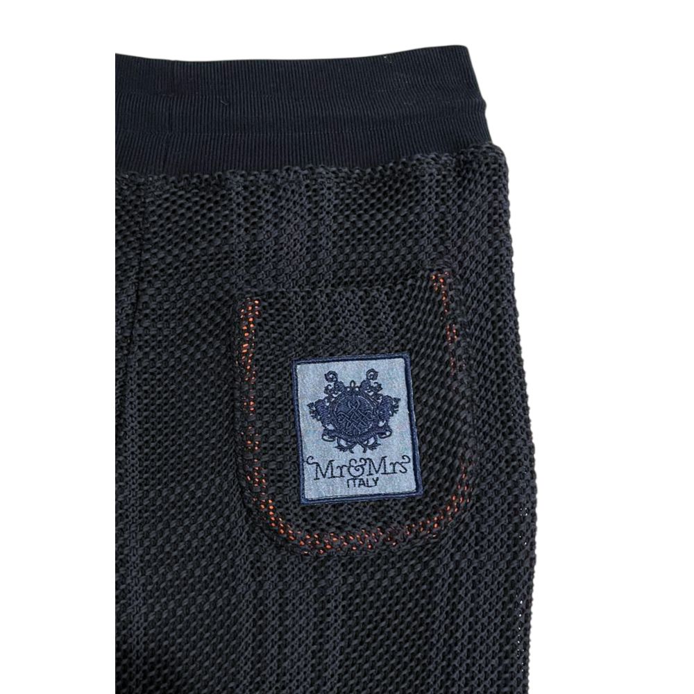 Mr&Mrs Italy Blue Knit Women Pants