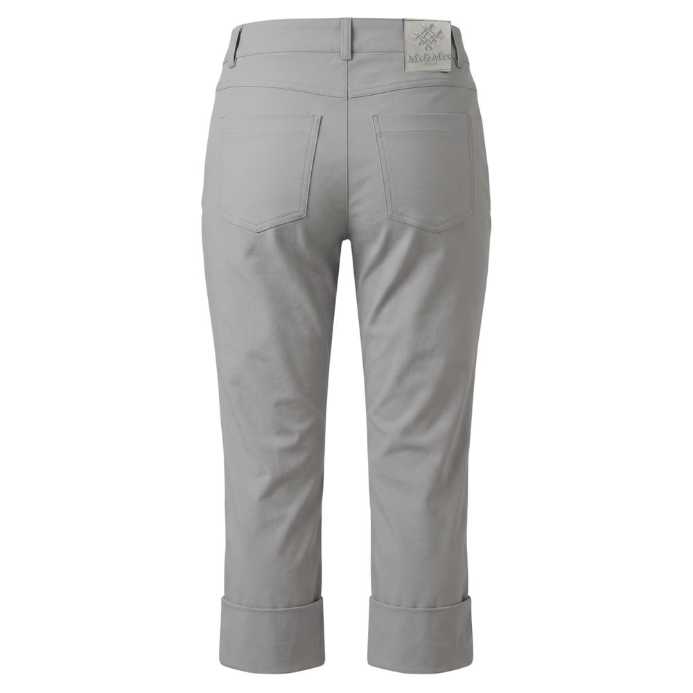 Mr&Mrs Italy Grey Cotton Women Pants