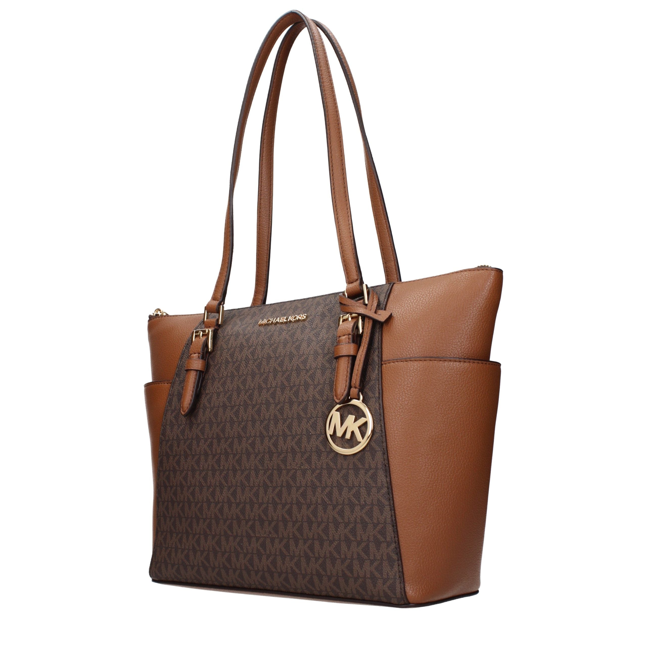 Michael Kors Brown Leather Shoulder Bag