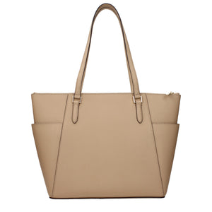 Michael Kors Beige Leather Shoulder Bag