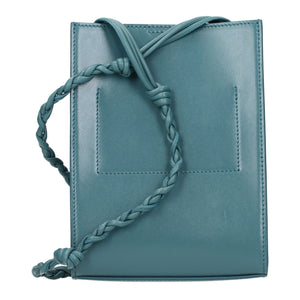 Jil Sander Green Leather Crossbody Bag