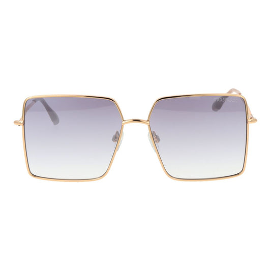 Trussardi Gold Stainless Steel Sunglasses