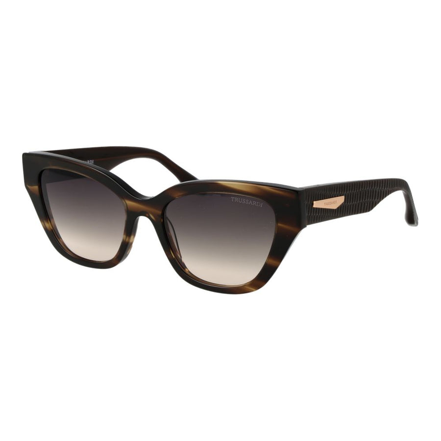Trussardi Brown Acetate Sunglasses
