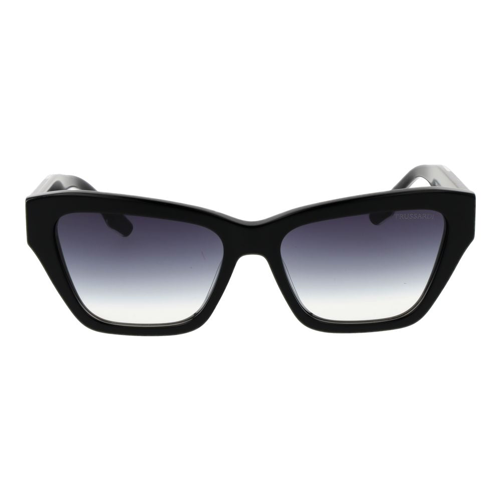 Trussardi Black Acetate Sunglasses