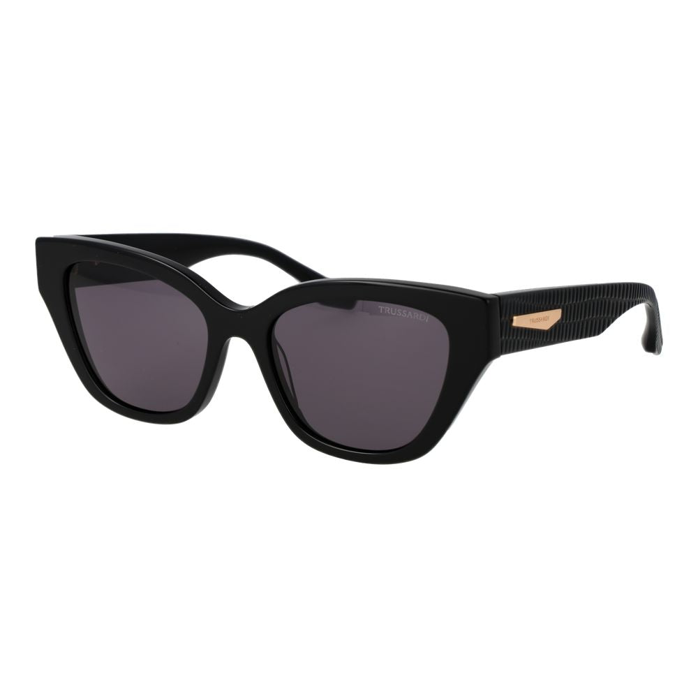 Trussardi Black Acetate Sunglasses