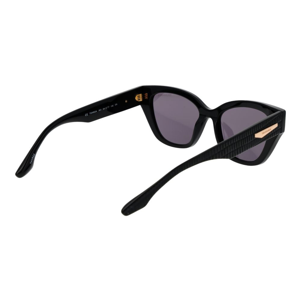 Trussardi Black Acetate Sunglasses