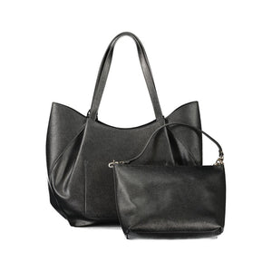 Guess Jeans Nero Poliuretano Women Handbag