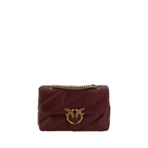 PINKO Multicolor Calf Leather Bos Taurus Shoulder Bag