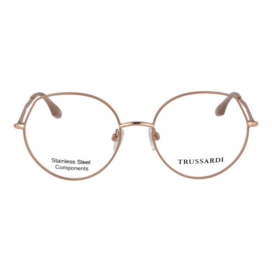 Trussardi Pink Stainless Steel Glasses (Frames)