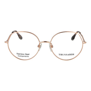 Trussardi Rose Gold Stainless Steel Glasses (Frames)