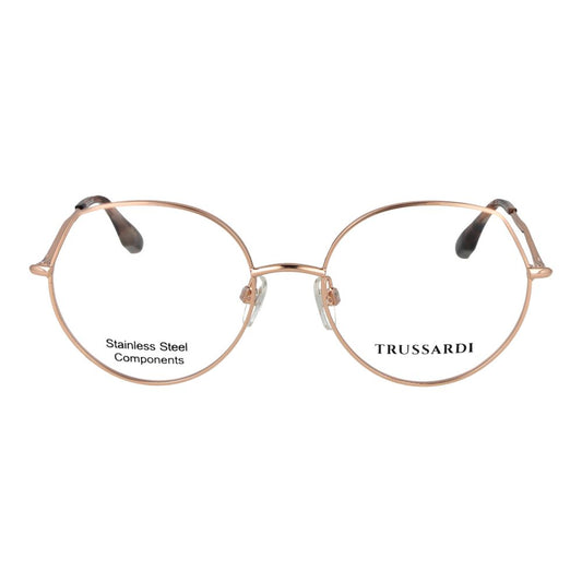 Trussardi Rose Gold Stainless Steel Glasses (Frames)