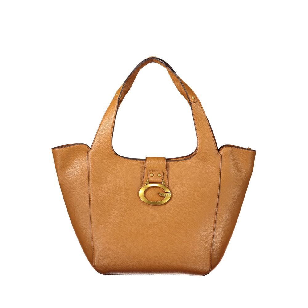 Guess Jeans Brown Polyurethane Women's Bag