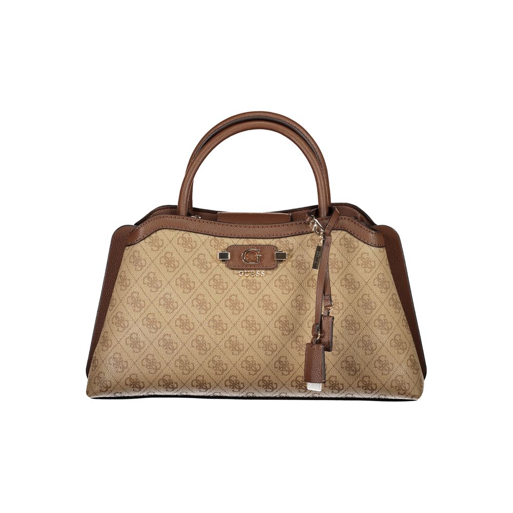 Guess Jeans Beige Polyurethane Women's Bag