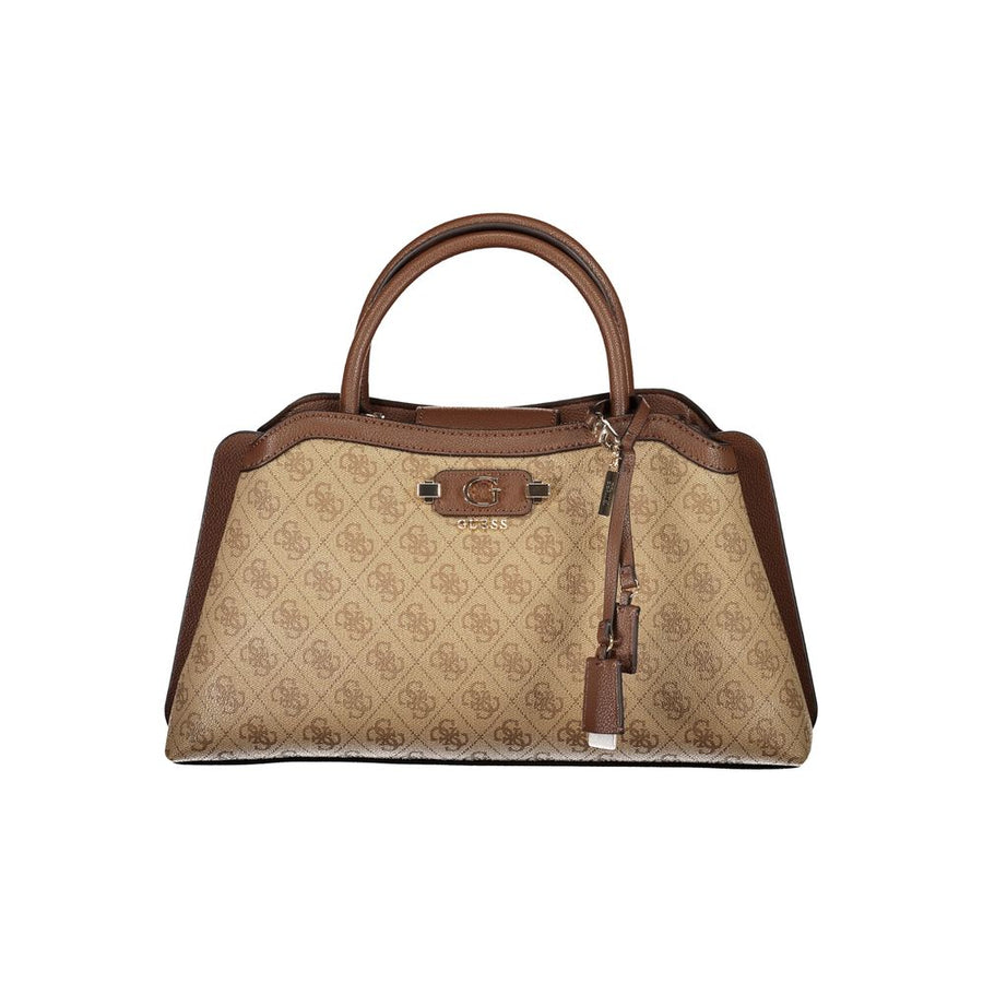 Guess Jeans Beige Polyurethane Women's Bag