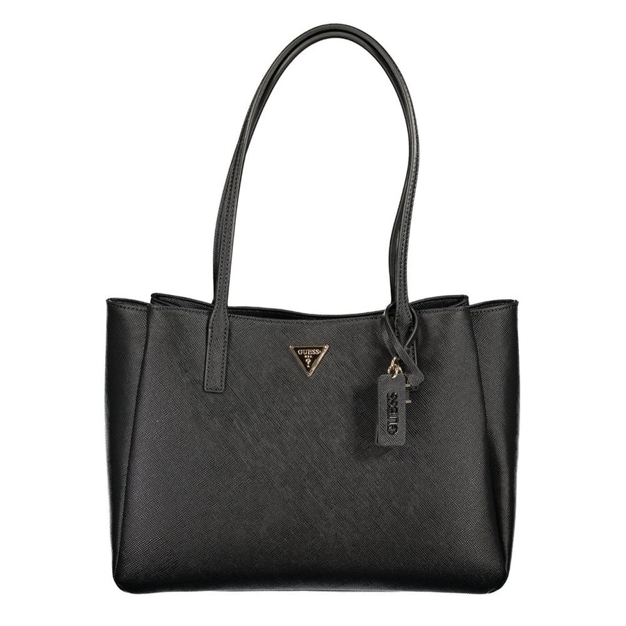 Guess Jeans Black Polyurethane Women's Bag
