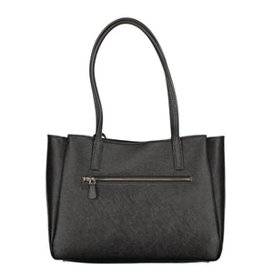 Guess Jeans Black Polyurethane Women's Bag