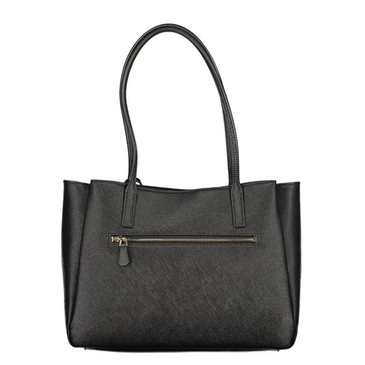 Guess Jeans Black Polyurethane Women's Bag
