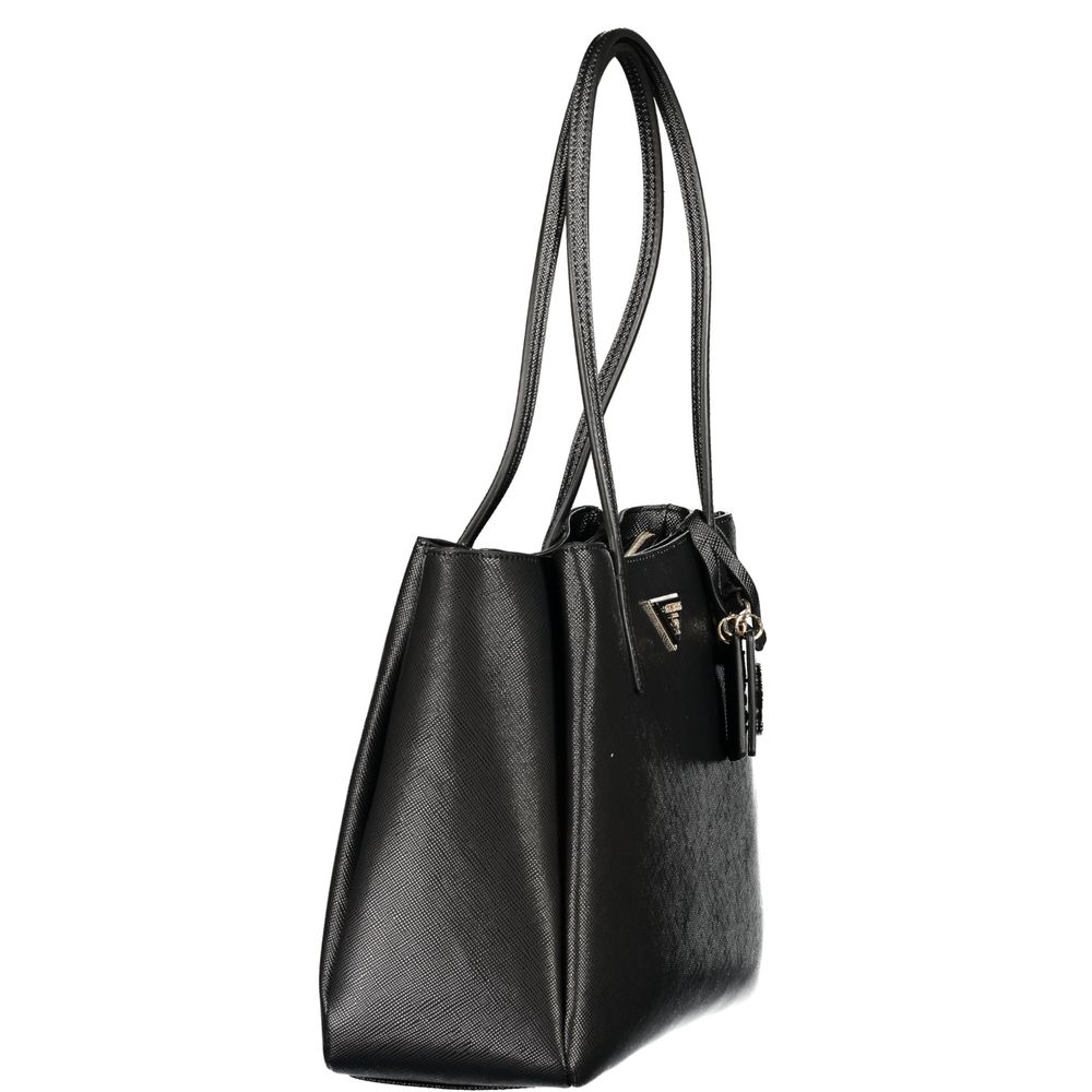 Guess Jeans Black Polyurethane Women's Bag