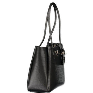 Guess Jeans Black Polyurethane Women's Bag