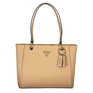 Guess Jeans Beige Poliuretano Women's Bag