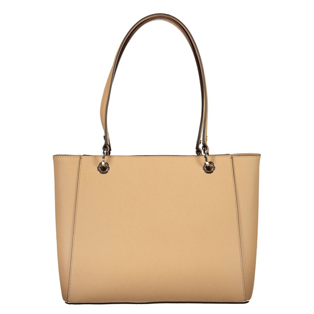 Guess Jeans Beige Poliuretano Women's Bag