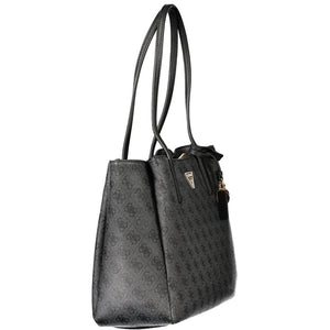 Guess Jeans Nero Polyurethane Woman Bag