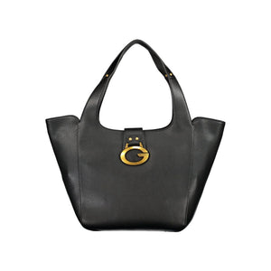 Guess Jeans Black Polyurethane Women's Bag