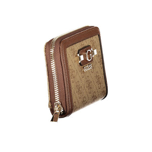 Guess Jeans Beige Polyurethane Women Wallet