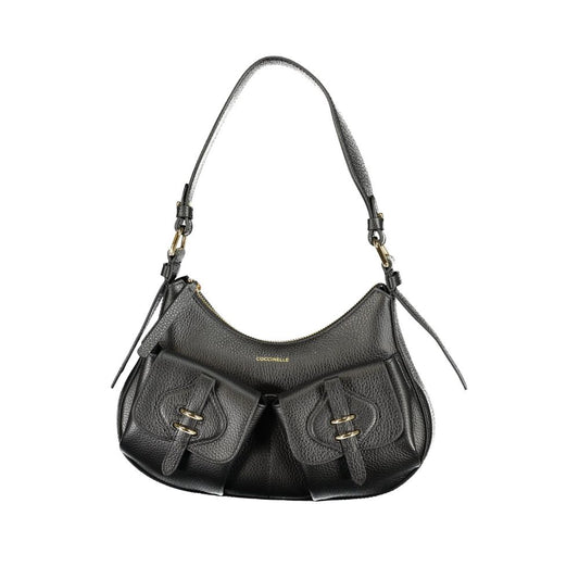Coccinelle Black Leather Handbag