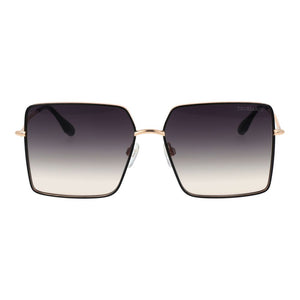 Trussardi Black Stainless Steel Sunglasses
