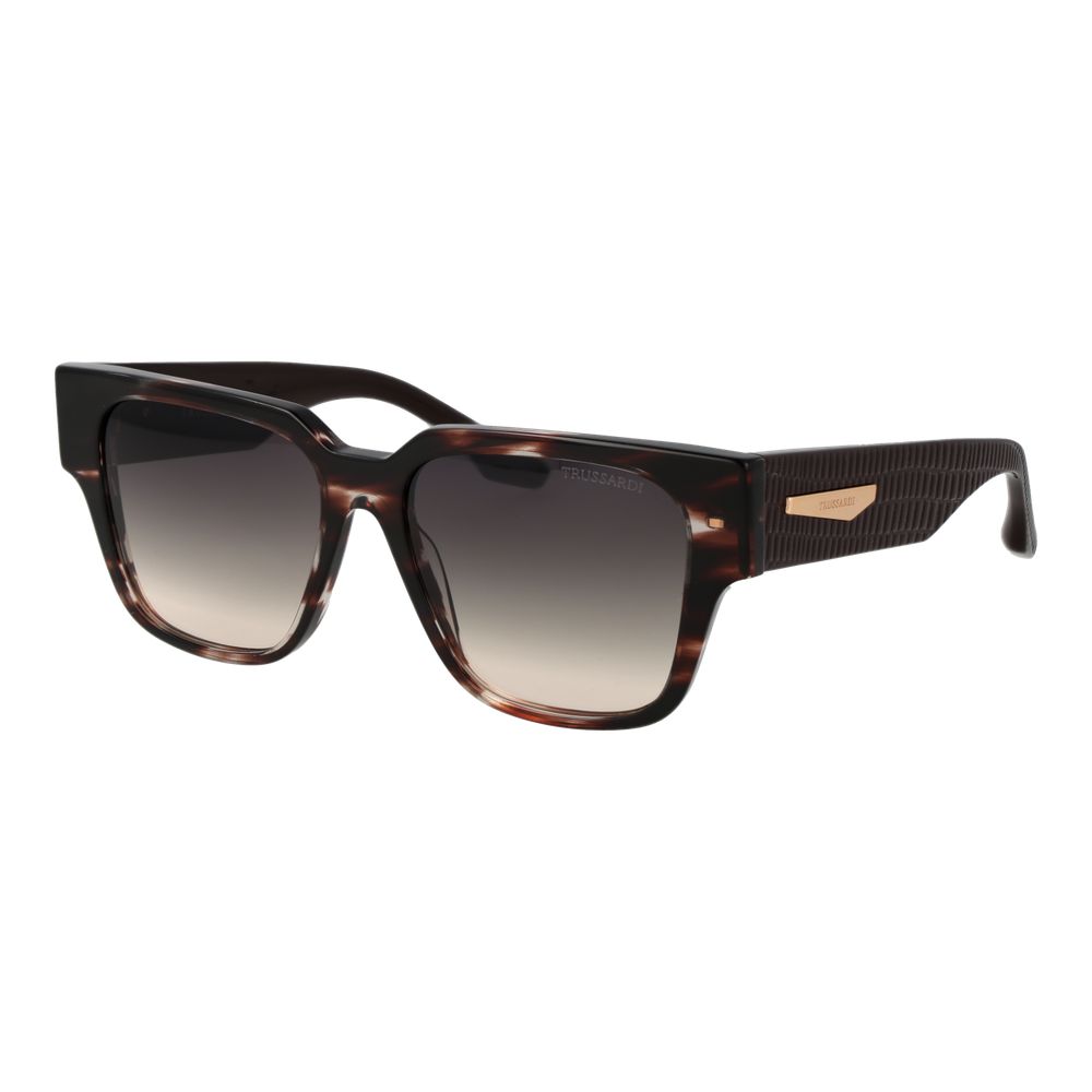 Trussardi Brown Acetate Sunglasses