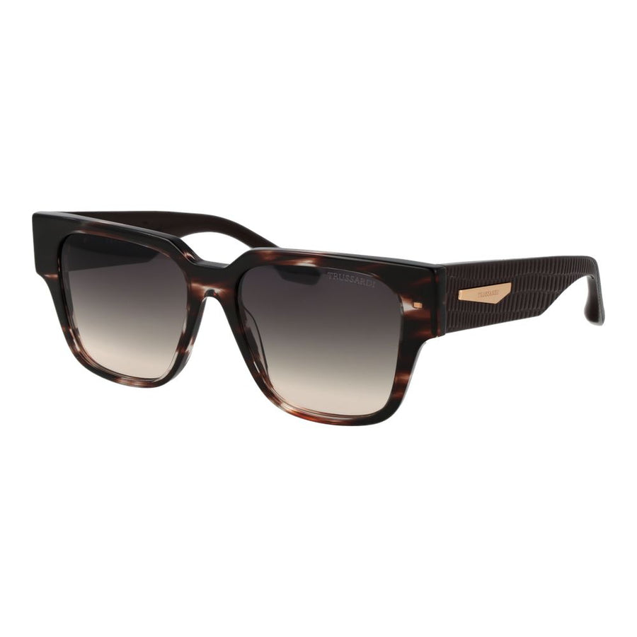 Trussardi Brown Acetate Sunglasses