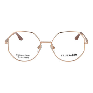 Trussardi Rose Gold Stainless Steel Glasses (Frames)