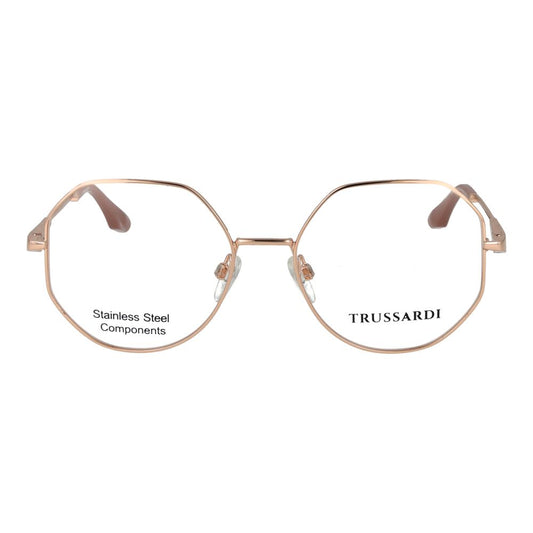 Trussardi Rose Gold Stainless Steel Glasses (Frames)