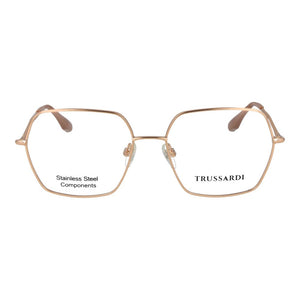 Trussardi Rose Gold Stainless Steel Glasses (Frames)