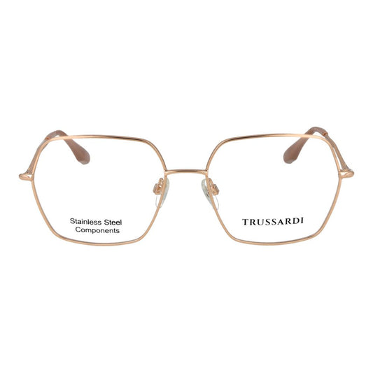 Trussardi Rose Gold Stainless Steel Glasses (Frames)