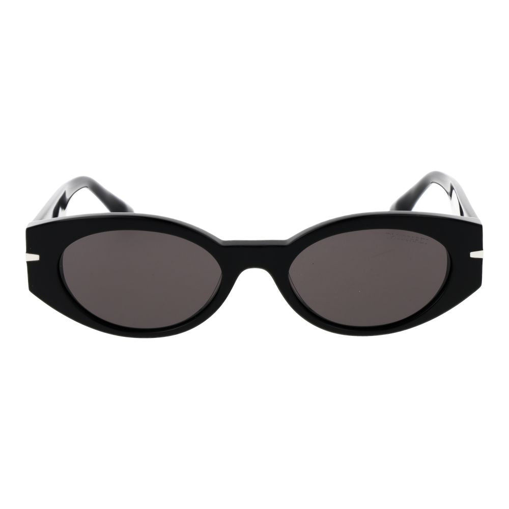 Trussardi Black Acetate Sunglasses