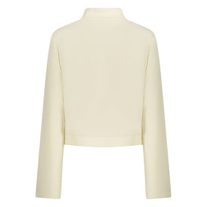 Guess Jeans Bianco Polyester Donna Sweatshirt