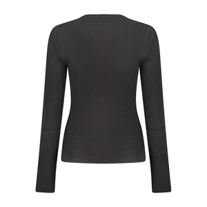 Guess Jeans Black Viscose Women's Sweater