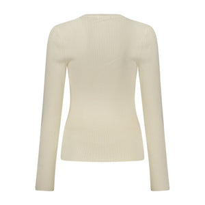 Guess Jeans Bianco Viscose Women Sweater