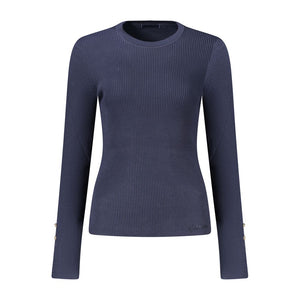 Guess Jeans Blue Viscose Women's Sweater