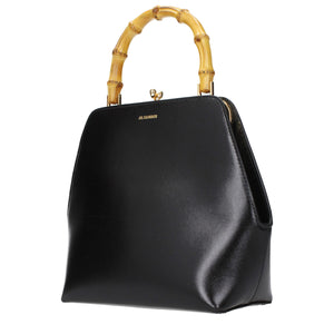 Jil Sander Black Leather Handbag