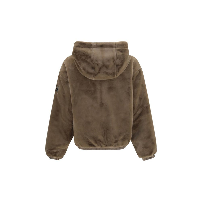 Moose Knuckles Brown Recycled Polyester Sweatshirt