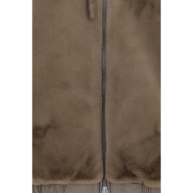 Moose Knuckles Brown Recycled Polyester Sweatshirt