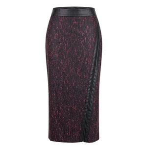 Trussardi Black Wool Women Skirt